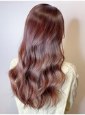 大人美人小顔ヘルシースタイルふんわりカールブラウンアッシュ