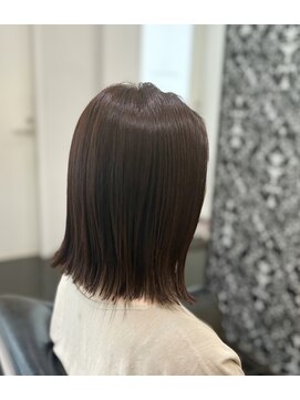 エアー 銀座タワー(AIR) 【スタイリング簡単!切りっぱなしボブ】藤本麻衣