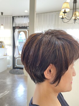 サロン ド コアフュール メランジェ(Salon de coiffure Melange) 大人ショート