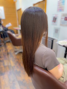 ヘアーメイク ダンス(hair make DANCE) ＊プルエク100本　暗めブラウン＊