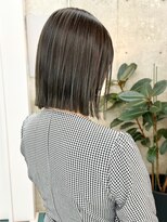 ノエ(noe) 切りっぱなしボブ×ハイライトY-51