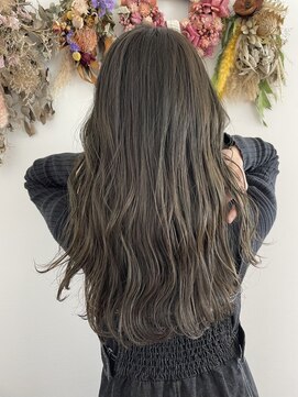 シーズンズ(SEASONS) 透明感あふれるオリーブグレージュ[ブリーチWカラー]