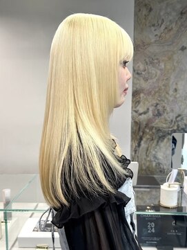 ソル ジングウマエ(SOL JINGUMAE) ミルクティーベージュダブルカラーインナーカラーケアブリーチ