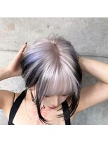 モニカ 原宿店(MONIQA)&nbsp;ホワイトカラー　ルーツカラー