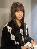 テテ ニコ(tete nico)&nbsp;【ニラサキユウマ】レイヤーカットアッシュブラウン透明感カラー