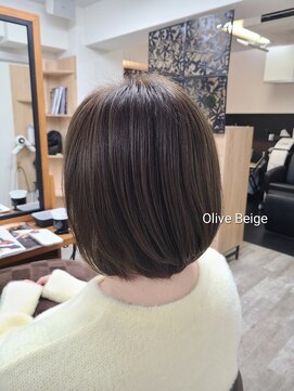 アンクラウド(an cloud) オリーブベージュ/ブリーチなしカラー