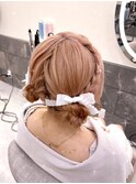 ツインお団子【クランソア】ヘアメ/ヘアセット/心斎橋