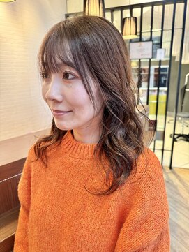 アース 平塚店(HAIR & MAKE EARTH) デジタルパーマで外巻きに