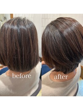 ヘアー シェイプ(HAIR SHAPE) 白髪を生かした美髪改善カラーエステ