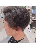 ゆるめスパイラル風パーマ