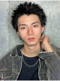 スパイキーショートボックスショート爽やかストリート