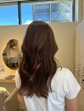 ルーチェココ ブラン(Lu'ce coco blanc) チュラルシフォンウェーブハイライトカラー