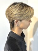 メンズセンターパートニュアンスフェザーパーマ群馬高崎眉毛韓国