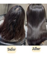 ヨンサンキュウ(439) 【髪質改善ストレート】素髪のような柔らかい手触りに♪