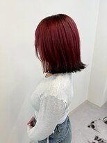 エトレ(etore)&nbsp;デザインカラー/エンドカラー/レッド/ミディアム