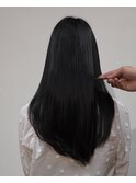 縮毛カラー