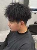 MEN’S HAIR/波巻ツイストスパイラル/フェザーパーマ/新田