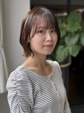 ノブレス ノアール(NOBLESSE NOIR) ふんわり巻きボブ