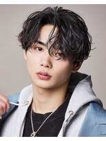アストラ(ASTRA) MEN’S HAIR/波巻きツイストスパイラル/リバースセンターパート