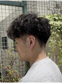 メンズ ショート ツイスパ