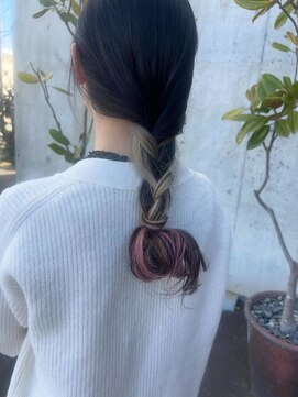 ヘアースペース レガッタ(hair space Regatta) デザインカラー、インナーカラー