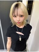 【chiaki】blondeハイトーンケアブリーチブロンドy2kグランジ