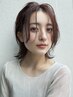 【カット+カラー+高保湿トリートメント】計算された艶カラー&極上補修TR