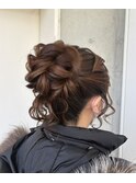 高めアップスタイル