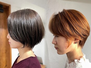 ストラト(STRAT)の写真/乾かすだけでまとまりやすい大人ショート◎ショートが初めての方も骨格や髪質に合わせてご提案します。