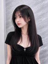 ラビス 池袋(Lovis) 《松本》黒髪/オリーブグレー/小顔ヘア