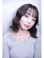 リメル 奥沢自由が丘店(Remel)&nbsp;ミディアムレイヤー/顔周りレイヤー/韓国風/ワンカール/自由が丘