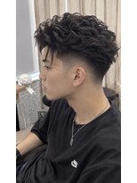 テーラヘアー 石岡店(TELA HAIR)&nbsp;モテ髪宮城リョータ風パーマスタイル【TERA HAIR 石岡】
