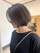 リシェア(re.share)&nbsp;白髪ぼかしハイライト/３０代ショート/ショートボブ/ミニボブ