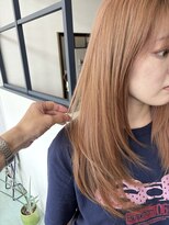 りら(Lilas)&nbsp;ピンクベージュロングレイヤー