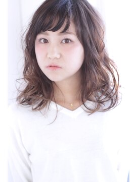 ヘアサロンキュー(hair salon que) ゆるふわミディアム☆
