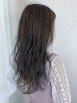 セシルヘアー 高槻店(Cecil hair)&nbsp;カーキベージュロングウェーブ