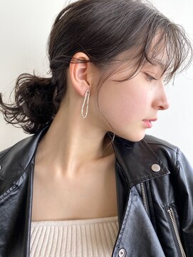 ミラバイグリーン(Mira by green) シアーベージュ×ラフアレンジ 01