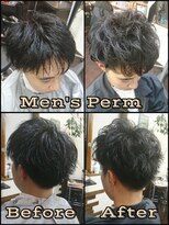 フィリア 台原店(Filea)&nbsp;【BeforeAfterメンズパーマ】スガワラ担当