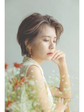 ページボーイ美容室 大人のハンサムショート