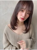 20代30代大人かわいいセミロングレイヤー★ブランジュ