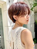 大人可愛い垢抜けハンサムショート