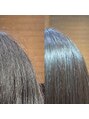 アグ ヘアー ロジー 京田辺店(Agu hair logy) 表面のぱやぱやも髪質改善ストレートで収まります!