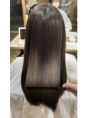 ロング/髪質改善/美髪/酸熱トリートメント/チョコレート