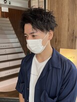 アヴァンス 天王寺店(AVANCE.) MEN'S HAIR ソフトツイスト×アップバング