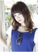 のばしかけ大人ロブディ　　【新丸子美容室】