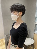 ジルバイジアン(JILL by GIEN)&nbsp;かりあげショート ワンカールパーマ @sarina