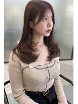 リリー(Lilley)&nbsp;天神韓国ヘア×レイヤーカット×顔まわり