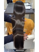 マティス 表参道(matiz)&nbsp;レイヤーロング 小顔カット 2wayバング 韓国ヘア 髪質改善