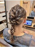 ヘアセット/ヘアアレンジ/ヘアメイク/ハーフアップ/前髪カット