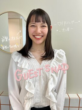 ナンバー 博多(Number) 【垢抜けオン眉/ワイドバング】